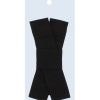 Ladies Bow Belt Black Elasticated