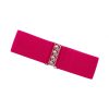 Hot Pink Elasticated Ladies Belt