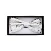 Silver Sequin Bow Tie In Gift Box