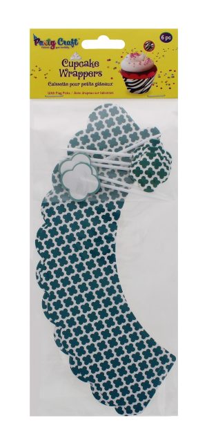 Party Craft Cupcake Wrappers Moroccan