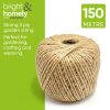 BRIGHT & HOMELY JUTE TWINE NATURAL 150 METER