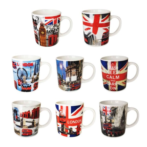 ADORN LONDON MUG 9.CM