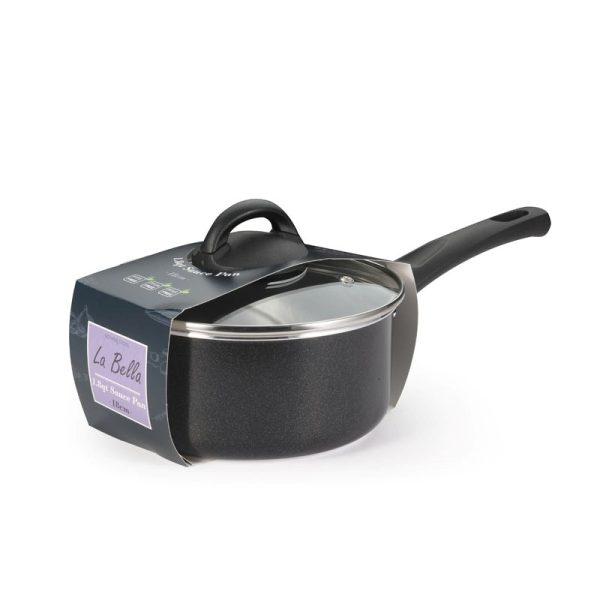 GRIMALDI LA BELLA SAUCE PAN WITH LID 18CM