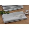 APOLLO NAPKINS COTTON ASH GREY SET4