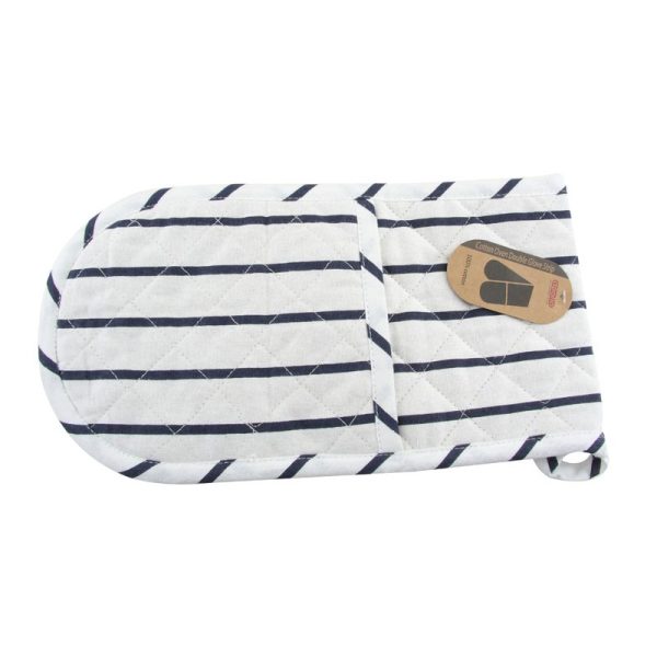 APOLLO DOUBLE OVEN GLOVE COTON STRIPES