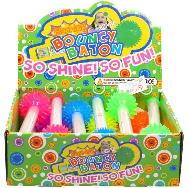 LIGHT UP BOUNCY BATON PACK OF