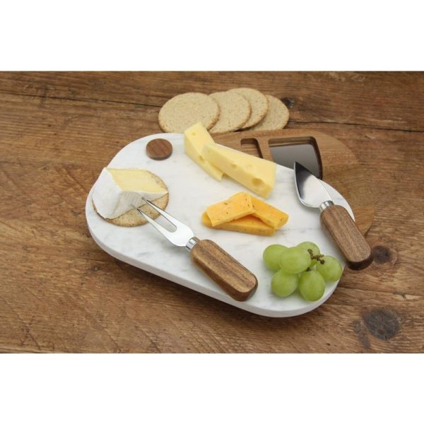 APOLLO MARBLE CHEESE BOARD SET