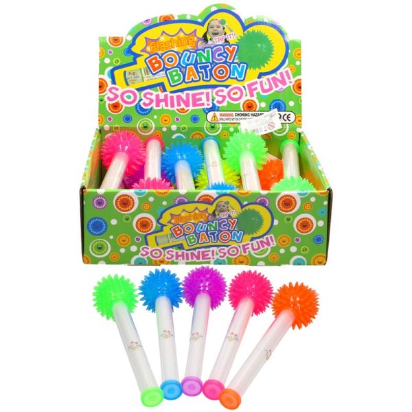 LIGHT UP BOUNCY BATON PACK OF