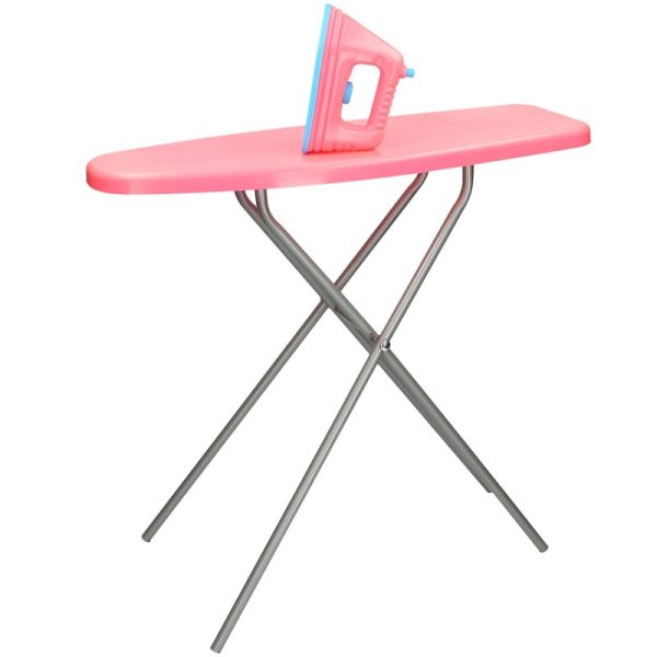 IRONING BOARD WITH IRON