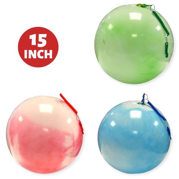 MARBLE BALL 15INCH WITH SRING CLIP