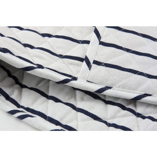 APOLLO DOUBLE OVEN GLOVE COTON STRIPES