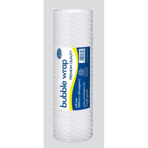 COUNTY BUBBLE WRAP 30CMX3M