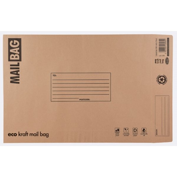 KRAFT MAIL BAGS LARGE PACK OF 25 320X440X70