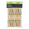 BRIGHT & HOMELY WOODEN PEGS PACK OF 36
