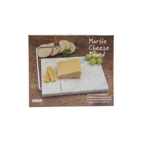 APOLLO MARBLE CHEESE WIRE BOARD