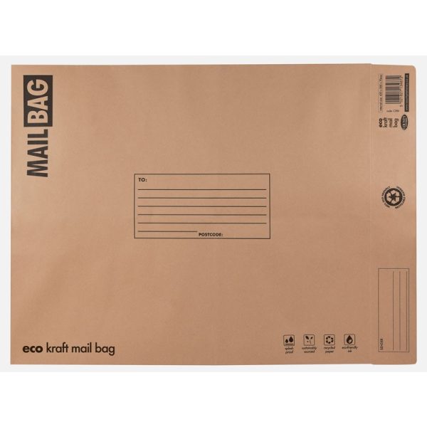 KRAFT MAIL BAGS EXTRA LARGE PACK OF 25 420X500X70