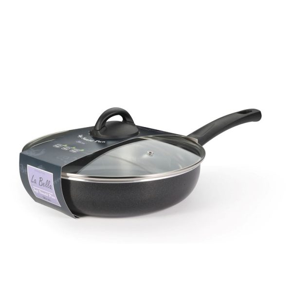 GRIMALDI LA BELLA SAUTE PAN WITH LID 26CM