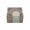APOLLO ACACIA COASTER ROUND WITH HOLDER 6PC SET
