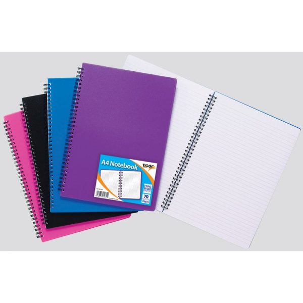 NOTEPAD BOOK A4 70S PACK OF 5