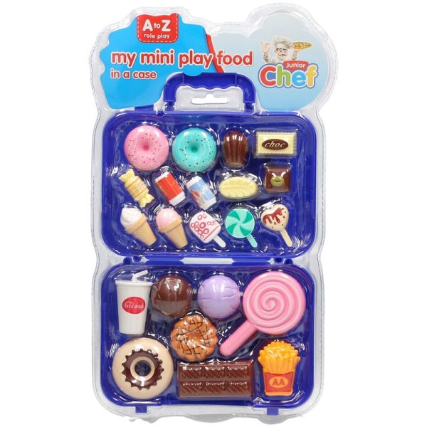 MINI PLAY FOOD IN CASE