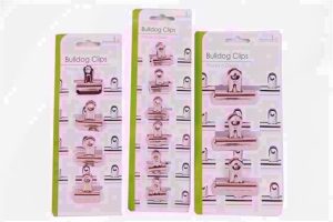 SIL STATIONERY BULLDOG CLIPS ASSORTED SIZES
