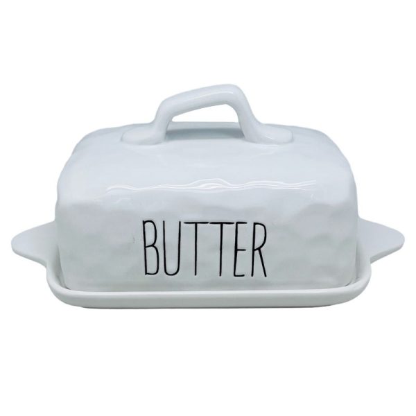 APOLLO DIMPLES BUTTER DISH