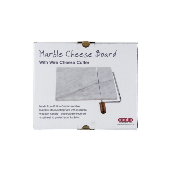 APOLLO MARBLE CHEESE WIRE BOARD