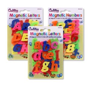 Magnetic Numbers/Letters 26pk Asst