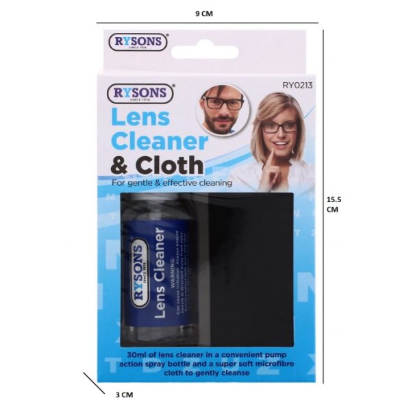 Lens Cleaner & Cloth