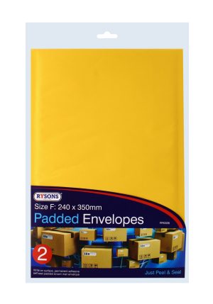 2 Padded Envelopes Size F