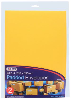 2 Padded Envelopes Size G