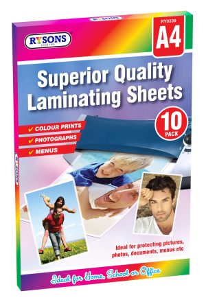 A4 Laminating Sheets PACK OF 10