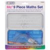 Metal Maths Set, 9 pcs