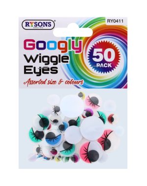Googly Wiggle Eyes 50 Pack