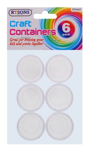 Craft Container 6 Pack