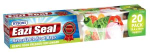Zipper Food Bags 20 pc