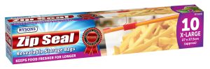 Jumbo Slider Storage Bags 10 pc