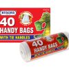 Handy Bags Roll With Tie Handles PACK OF 40