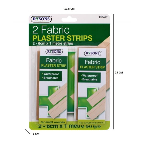 Fabric Plaster Strips Pack Of 2