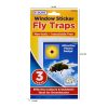 Window Sticker Fly Traps 3 pc