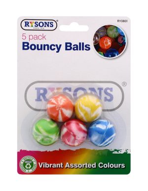 Bouncy Balls Pack of 5