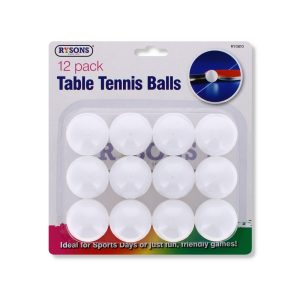 Table Tennis Balls Pack Of 12