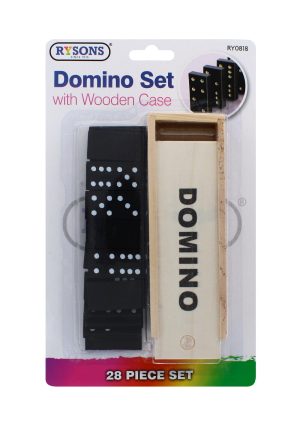 Domino Set With Wooden Case