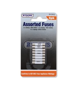 Mixed Fuses Pack Of 8