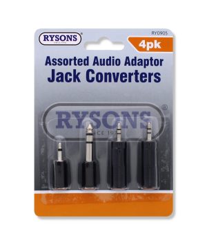 Audio Adaptors 4 Pieces