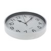 Silver Wall Clock