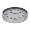 Silver Wall Clock