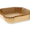 Square Air Fryer Liners pack of 30 20 x 20 x 4.5 CM