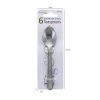 Stainless Steel Tea Spoons 6 pc