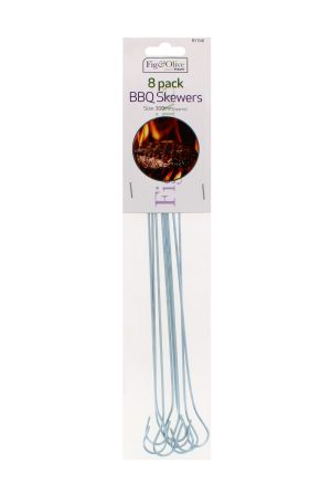 BBQ Skewers Metal Pack of 8